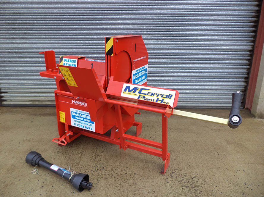 Log Cutter McCarroll Plant Hire, Cloughmills